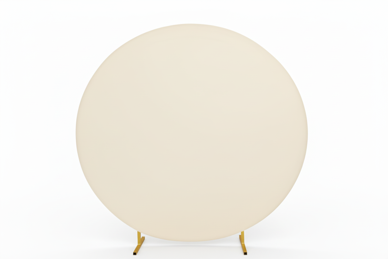 Round Arch Backdrop - One Day Rental