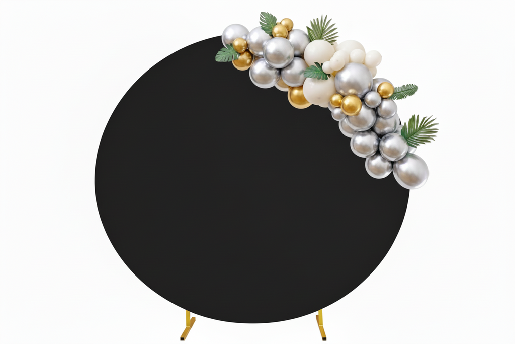 Round Arch Backdrop - One Day Rental