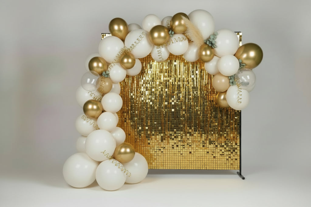 Shimmer Wall Backdrop Rental