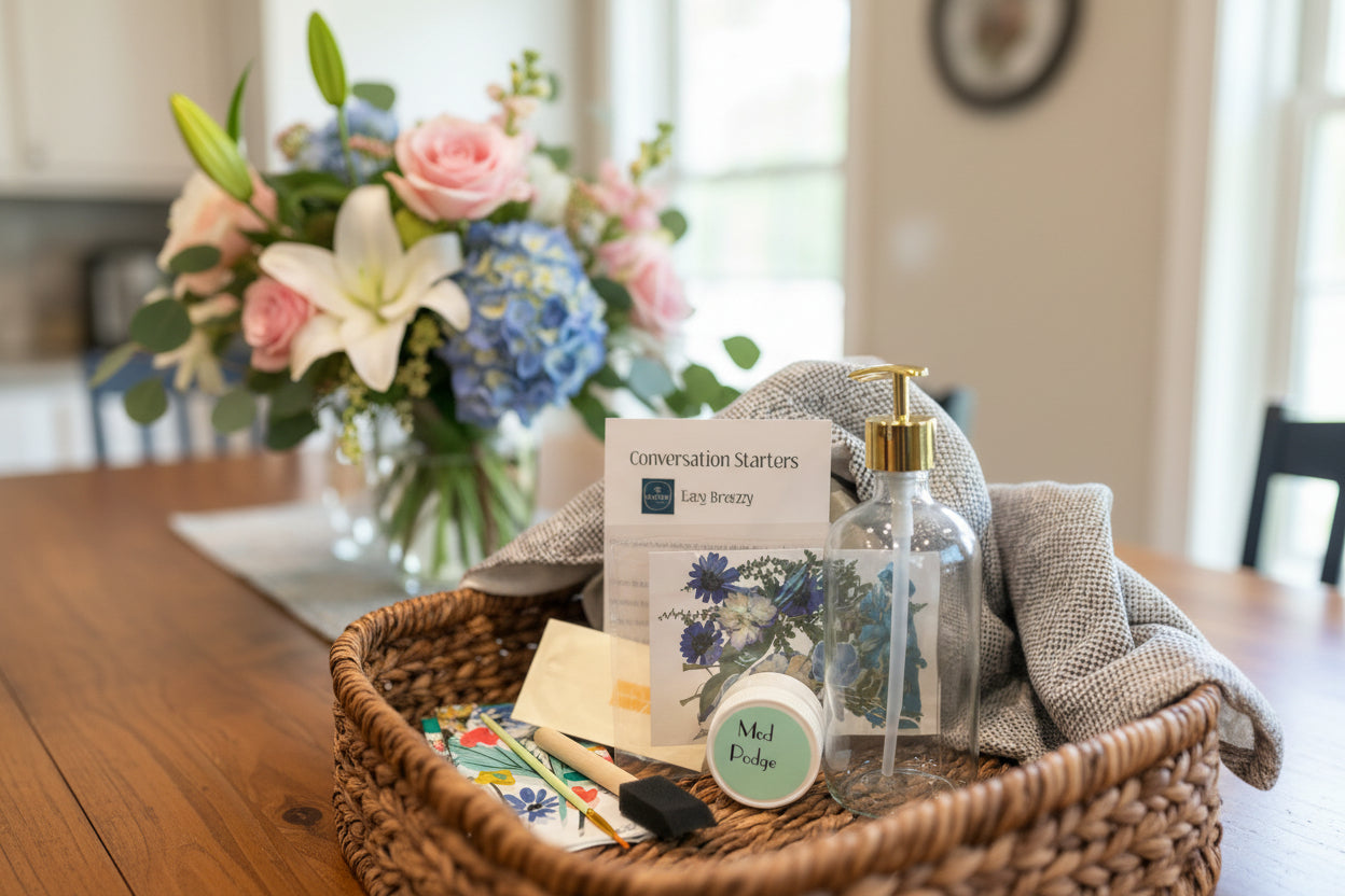 Posh & Pressed Refillable Dispenser -Style your space with handmade flair