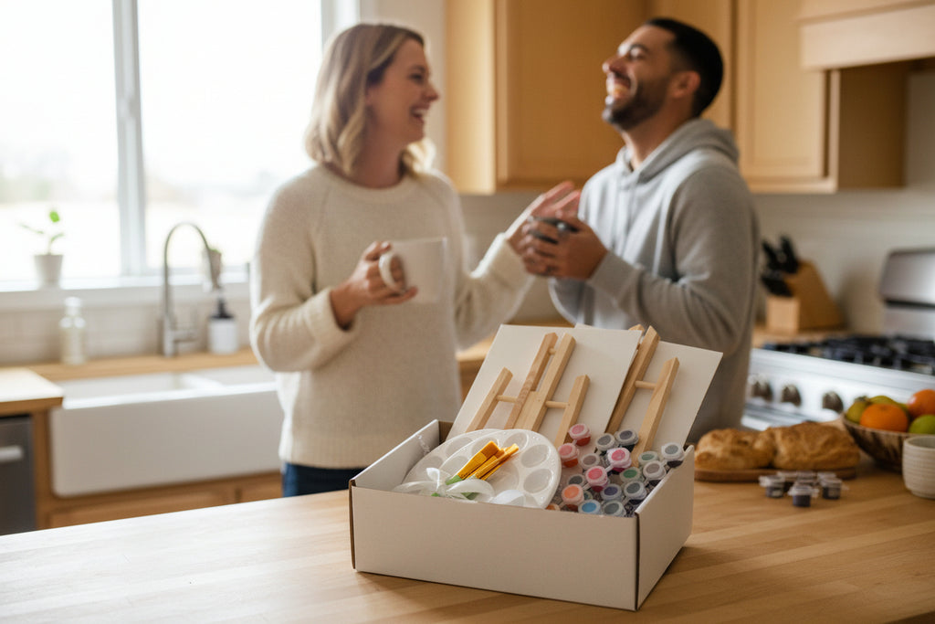 Picasso in a Box For Two - Sip, Paint & Connect!