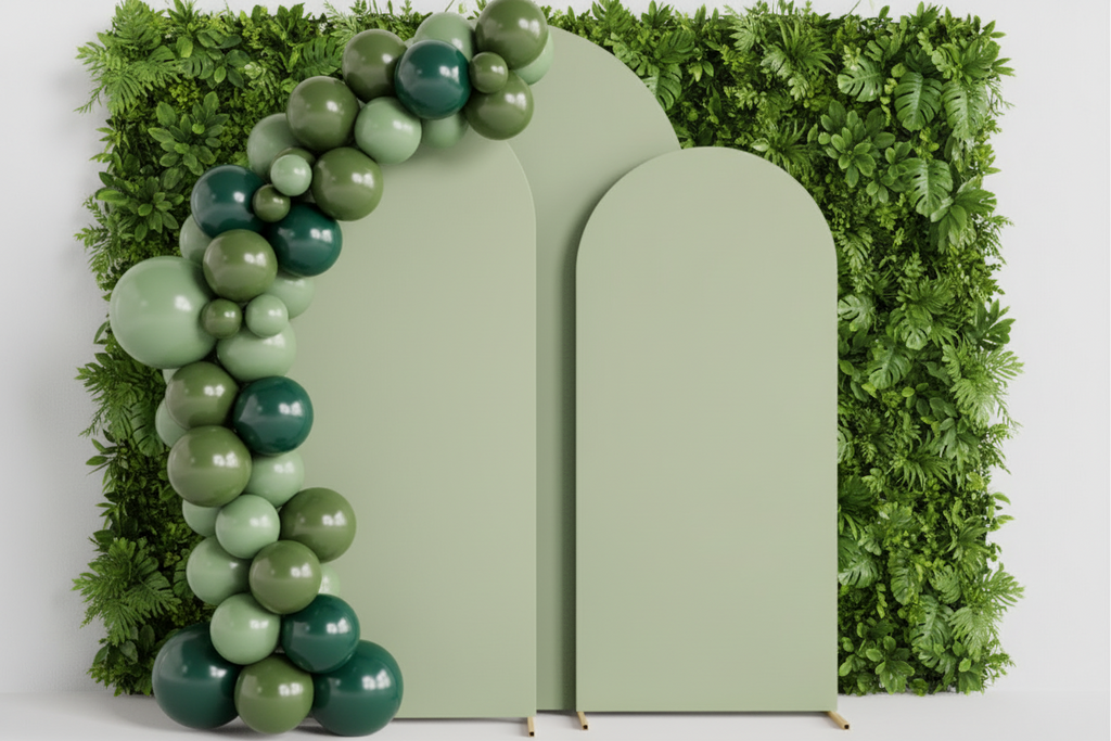 Fabric Arch Backdrop Set - One day rental