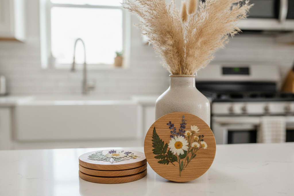 Coaster Canvas -Wooden coaster styling