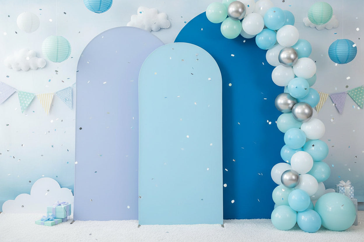 Fabric Arch Backdrop Set - One day rental